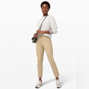 Lululemon Athletica Khaki City Sleek 5 Pants